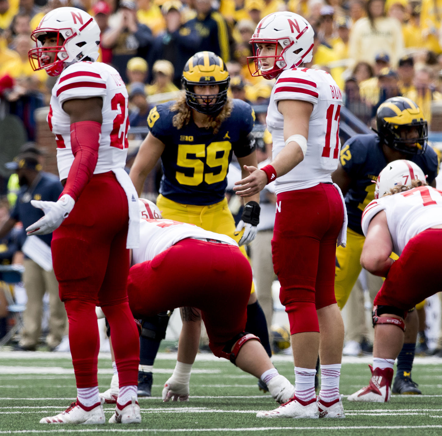 Nebraska vs. Michigan, 9/22
